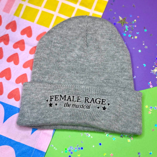Female Rage: The Musical Beanie (Grey)
