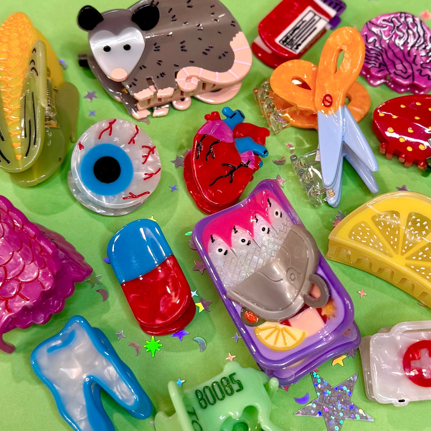 Scissors Hair Claw: Small