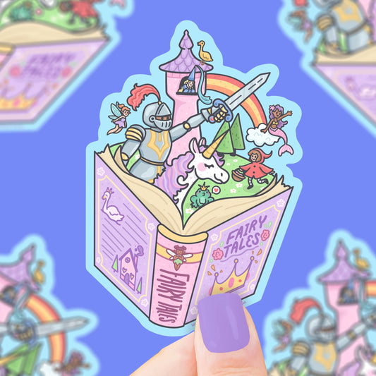 Fairy Tales Book Club Sticker