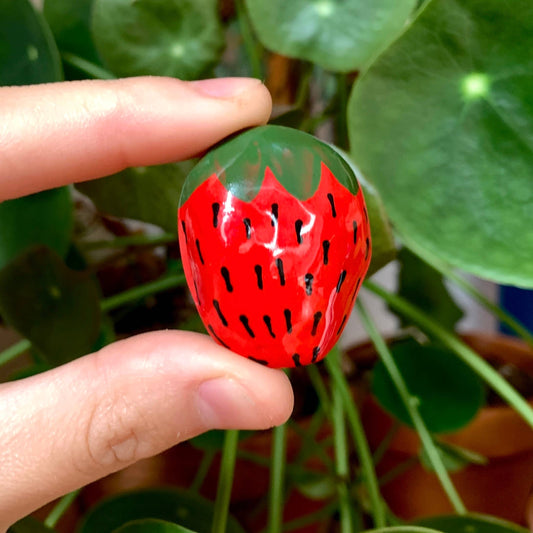 Strawberry Ceramic Magnet