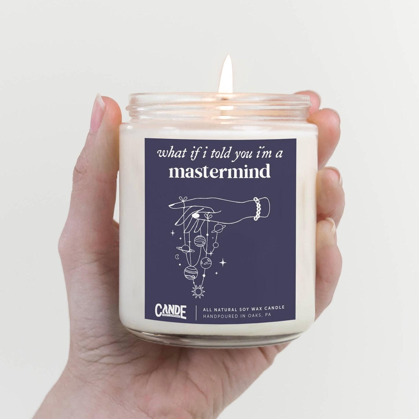 Mastermind Candle (amber • vanilla • orange • raspberry)