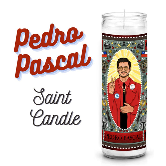 Saint Pedro Pascal Candle