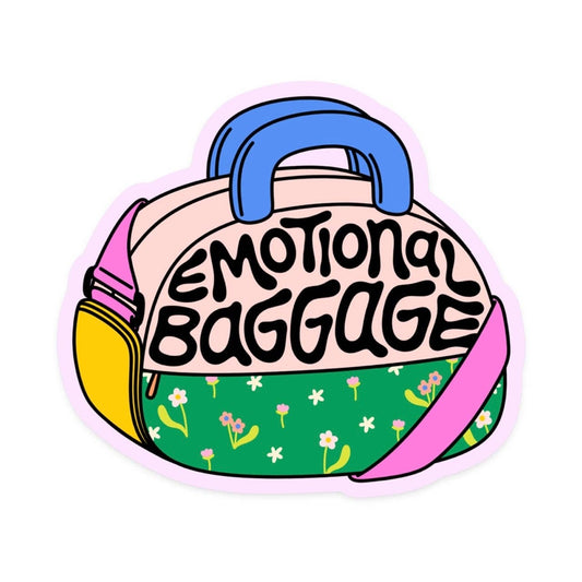 Emotional Baggage Sticker