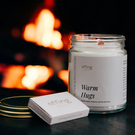 Warm Hugs Candle (almond milk • vanilla • amber)