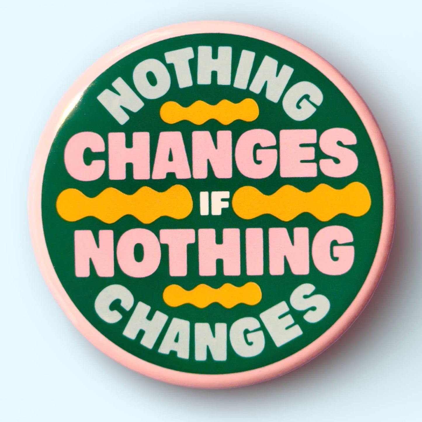 Nothing Changes if Nothing Changes Magnet