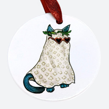 Anti-Hero Swiftie Cat Ornament