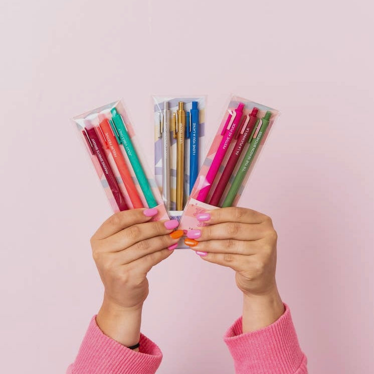 Holiday Pen Set: Happy Challah Days