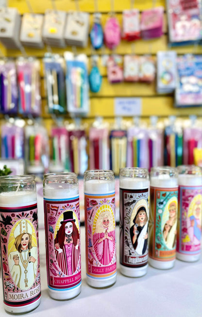 Saint Barbie Candle