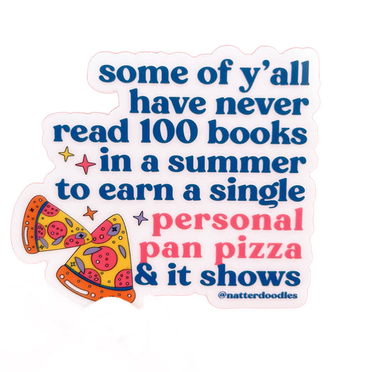 Personal Pan Pizza Sticker