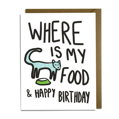 Cat Food Birthday