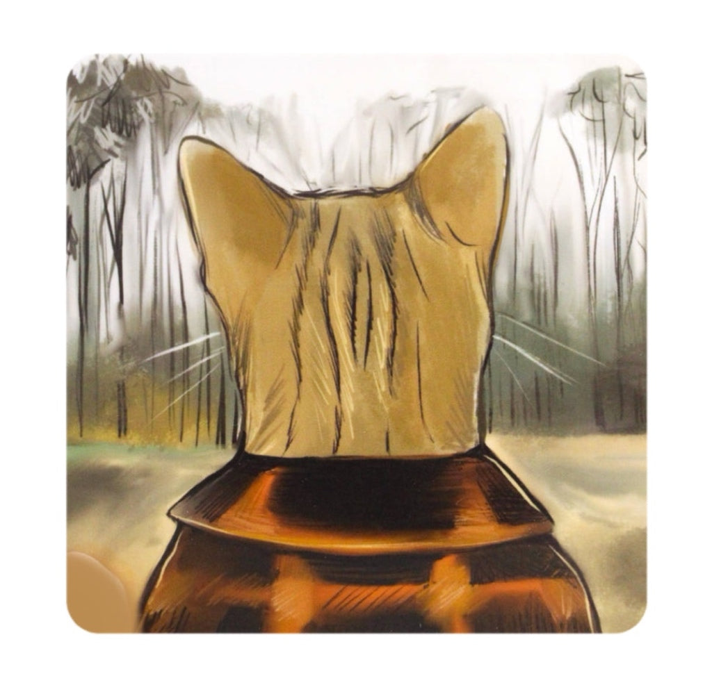 Swiftie Cat “Evermore” Sticker
