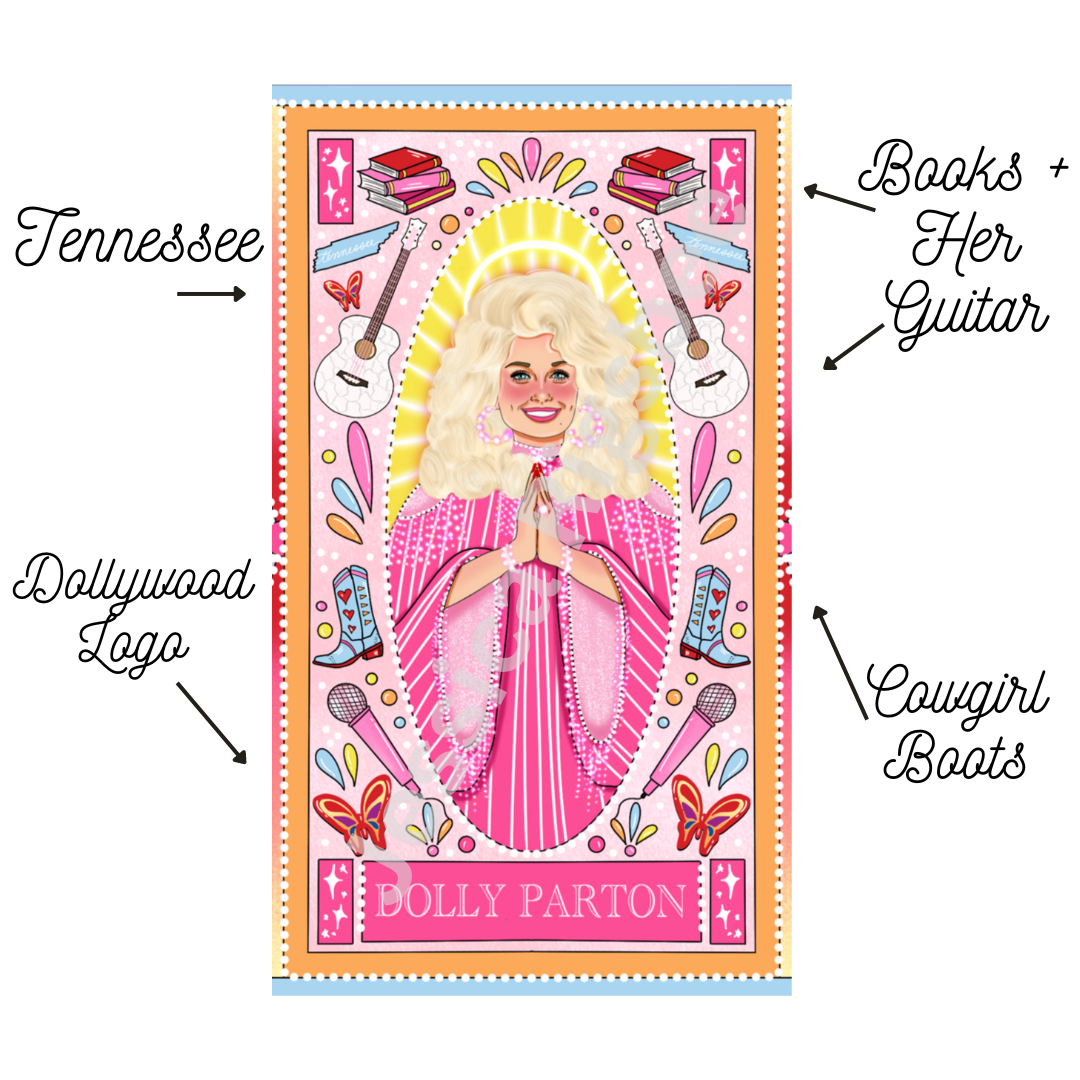 Saint Dolly Candle