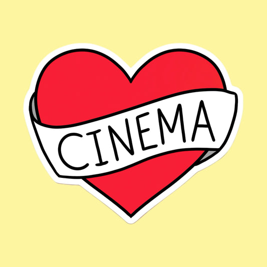 Cinema Heart Sticker