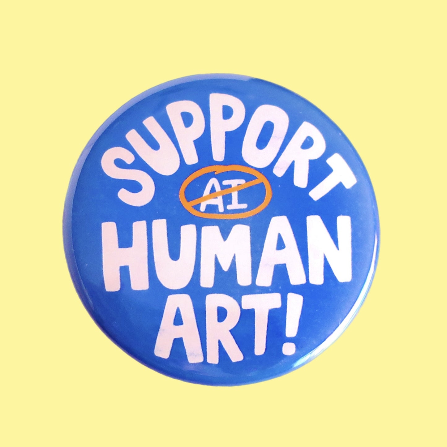 Support Human Art Sticker