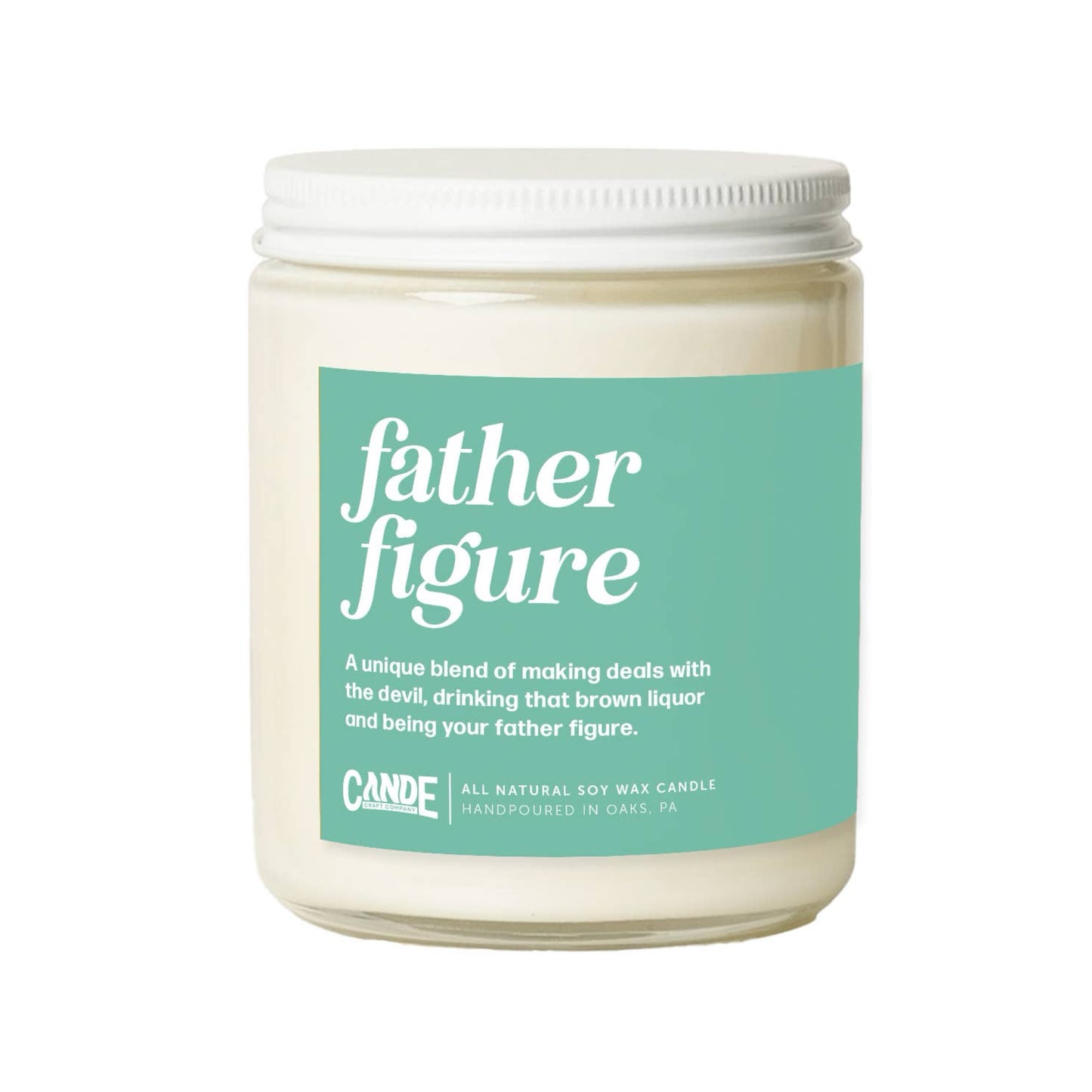Father Figure Candle (amber • bourbon • black pepper • vanilla)