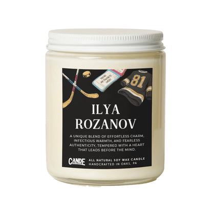 Ilya Rozanov Candle (leather • amber woods • brandy)