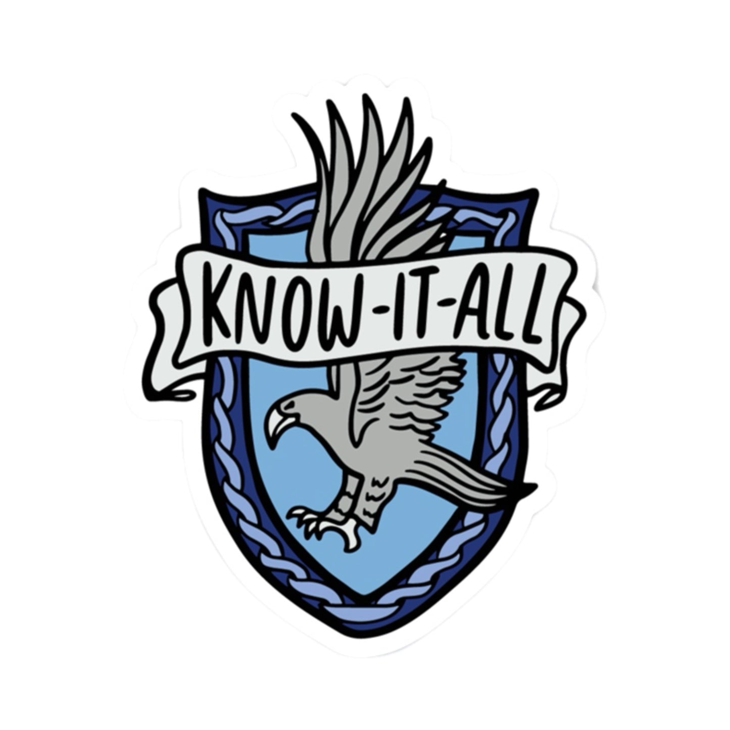 Ravenclaw Know It All Sticker