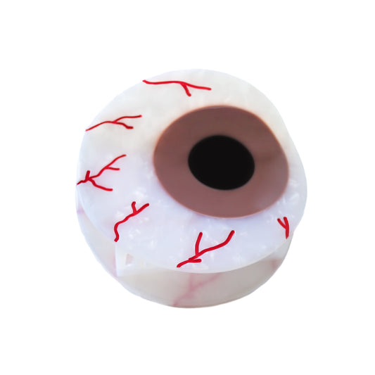 Eyeball Hair Claw Clip