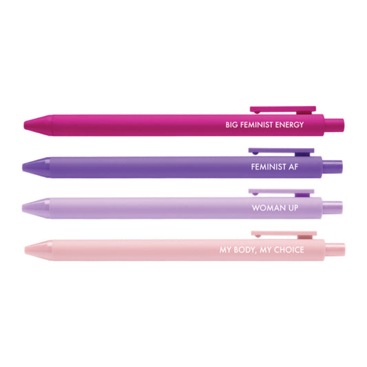 Feminist Gel Pen Set