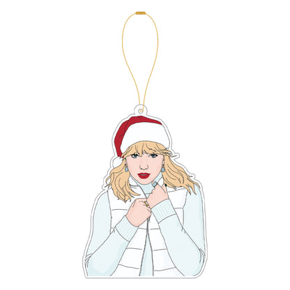 Taylor Swift Acrylic Christmas Ornament