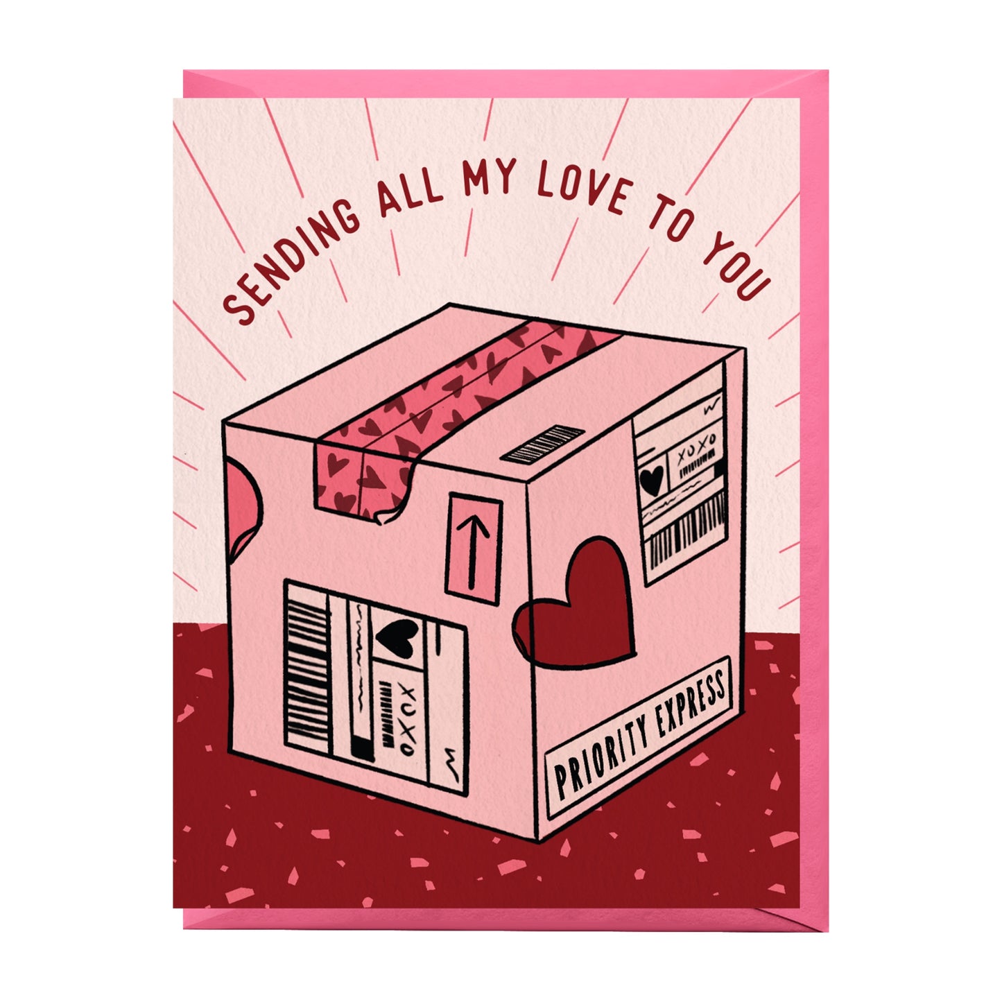 Sending Love Card