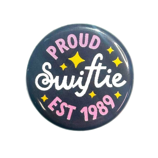 Proud Swiftie Est. 1989 Button