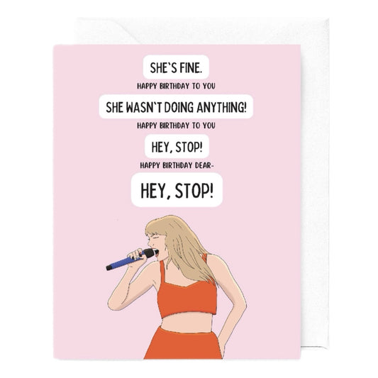 Taylor Birthday Card