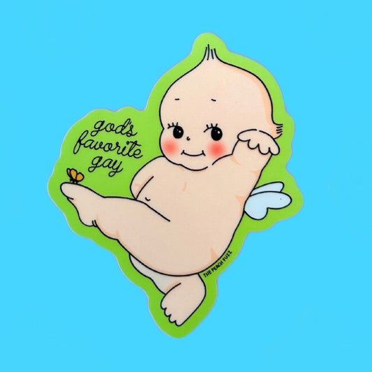 God's Favorite Gay Sticker