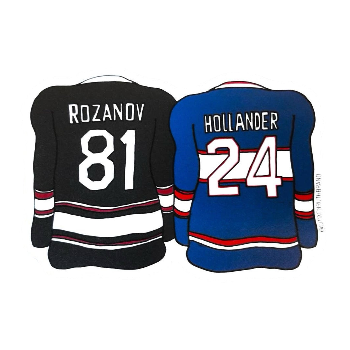 Heated Rivalry Jersey Sticker