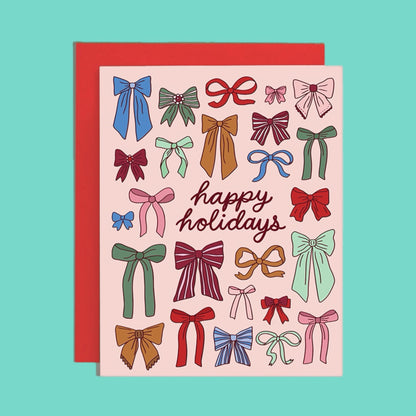 Bows Holiday Card