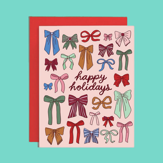 Bows Holiday Card