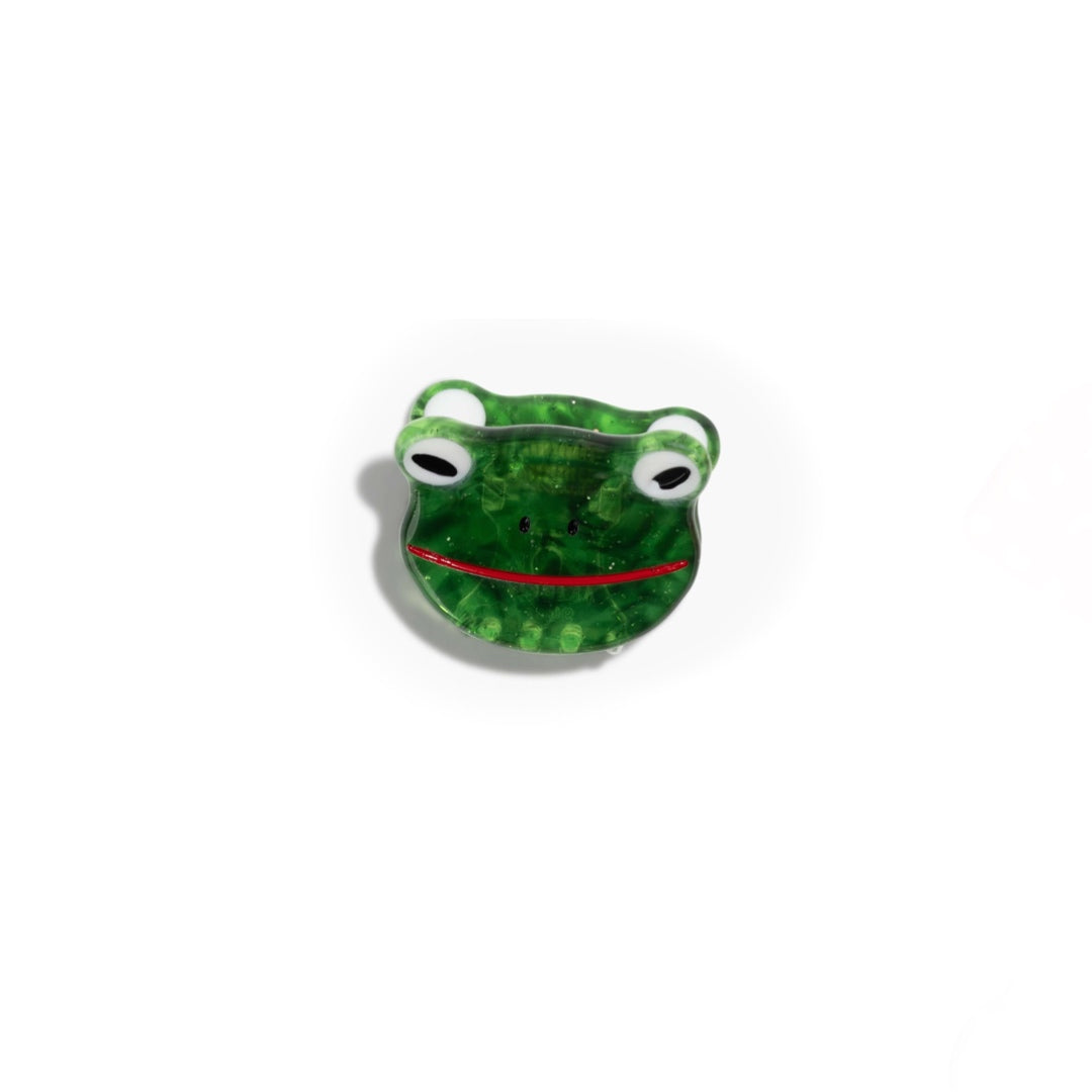 Frog Mini Claw Clip