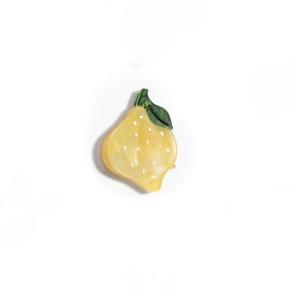 Lemon Mini Claw Clip