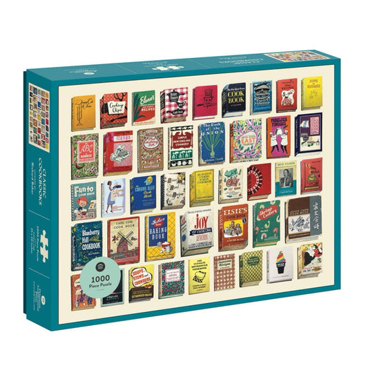 Classic Cookbooks 1000 Piece Puzzle