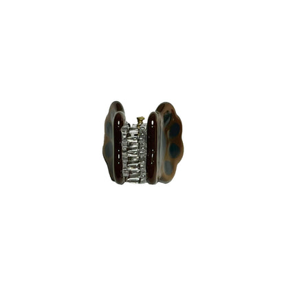 Paw Print Mini Claw Clip