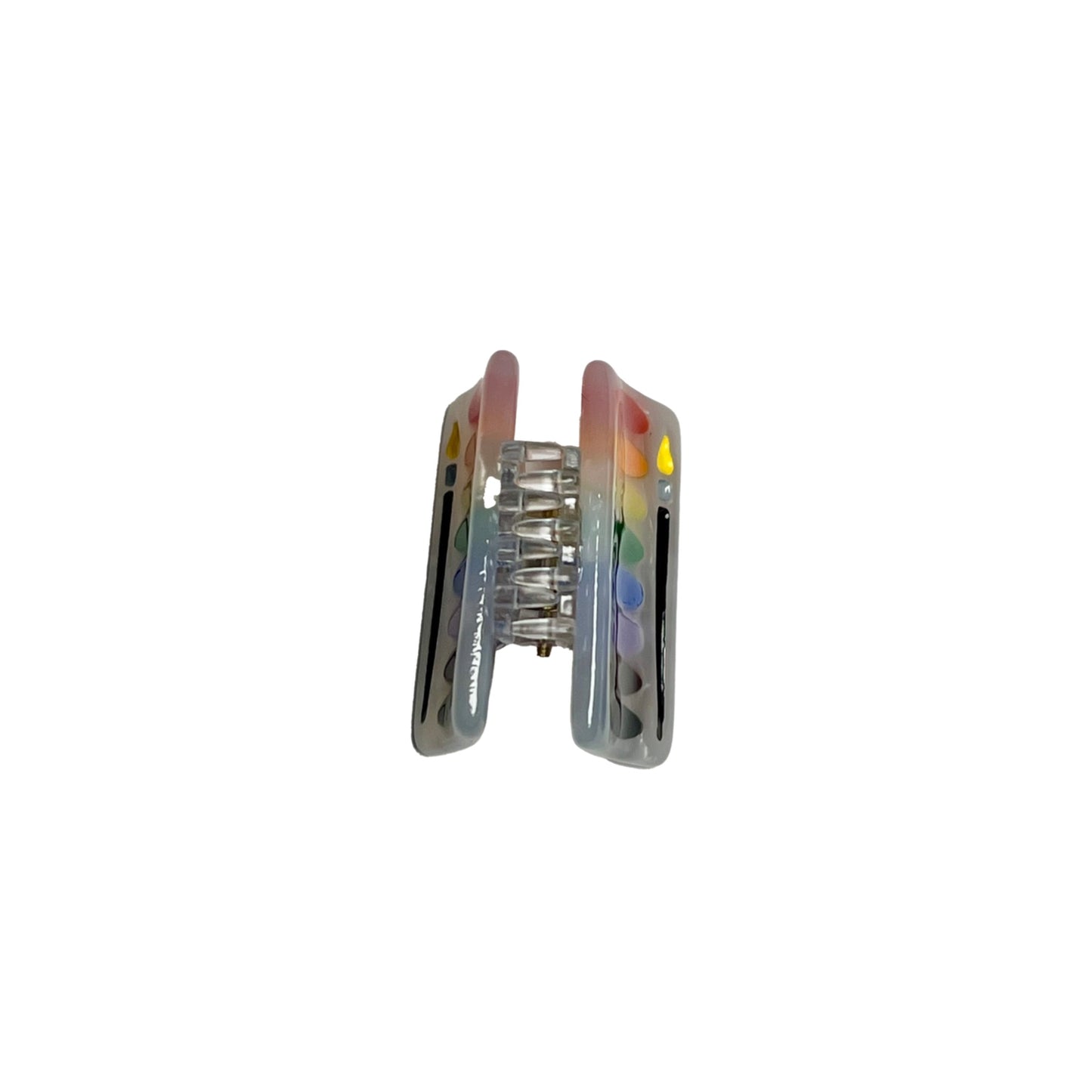 Watercolor Paint Palette Mini Claw Clip