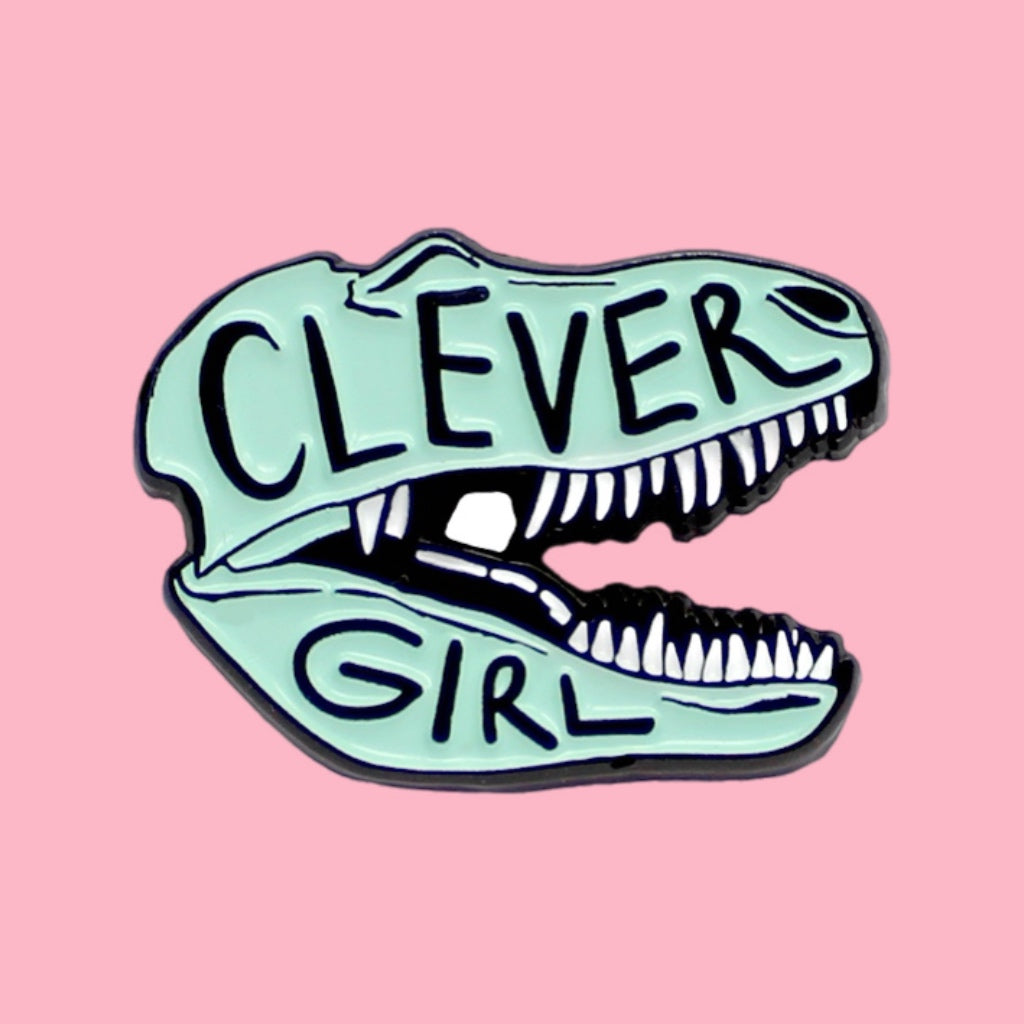 Clever Girl Enamel Pin