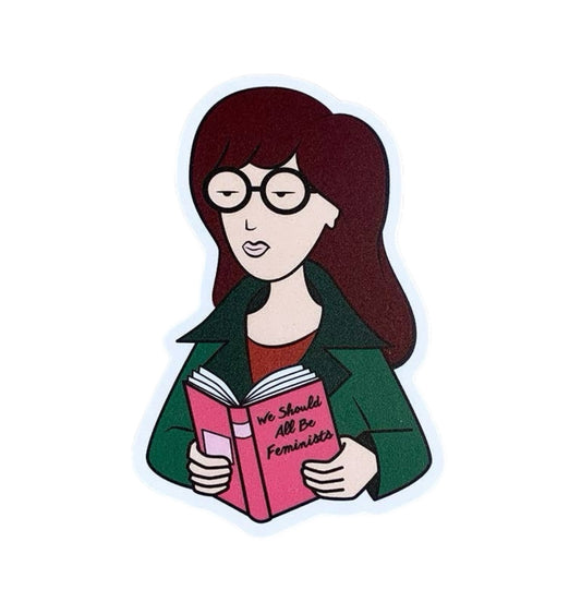 Daria Feminist Sticker