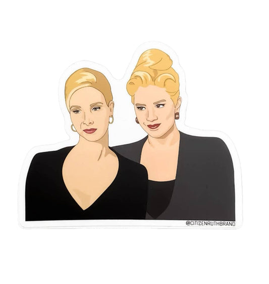 Romy and Michelle Sticker