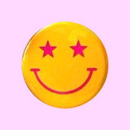 Starry Smile Button