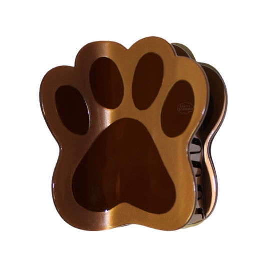 Paw Print Hair Claw