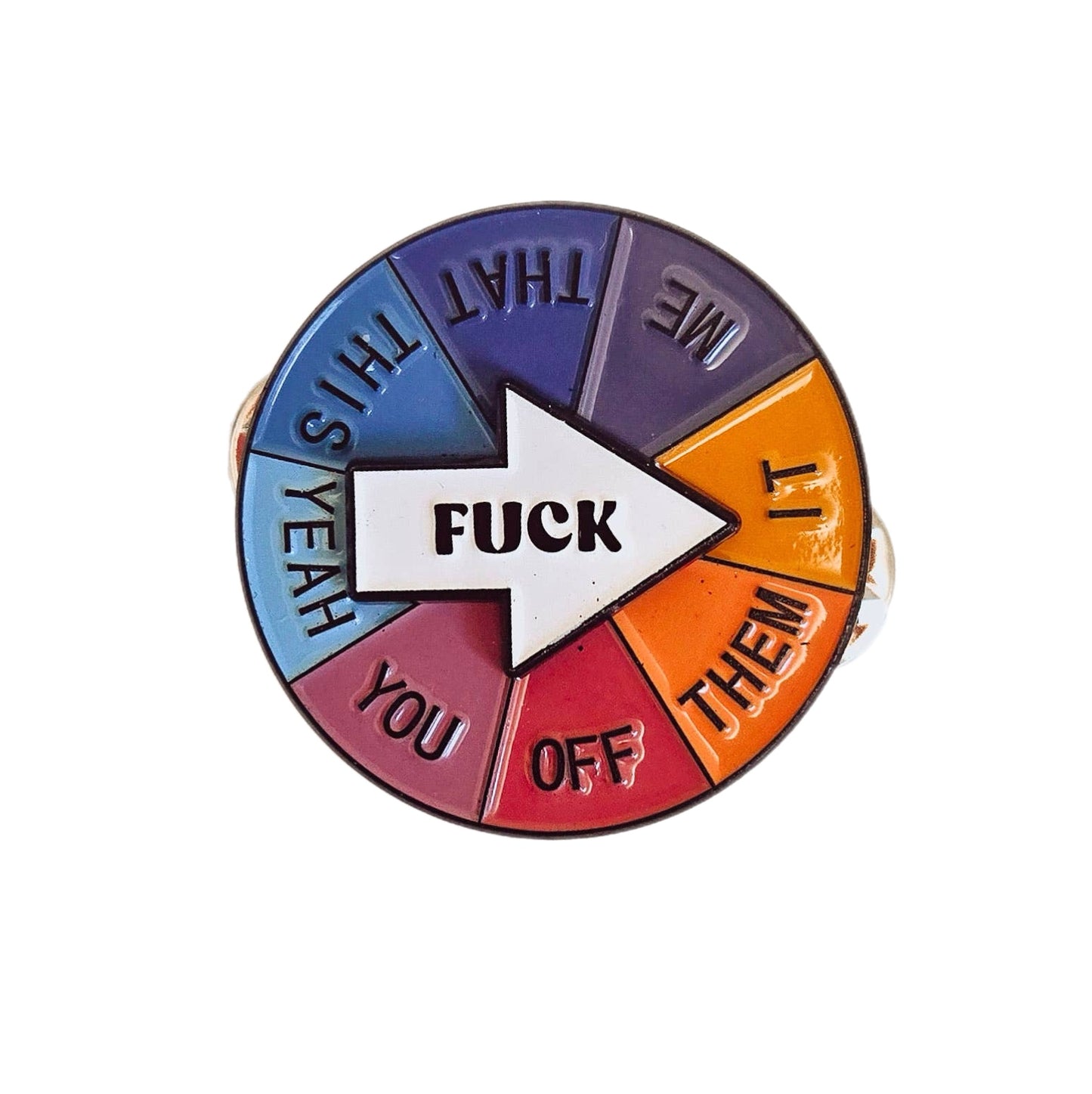 Fuck Spinner Pin