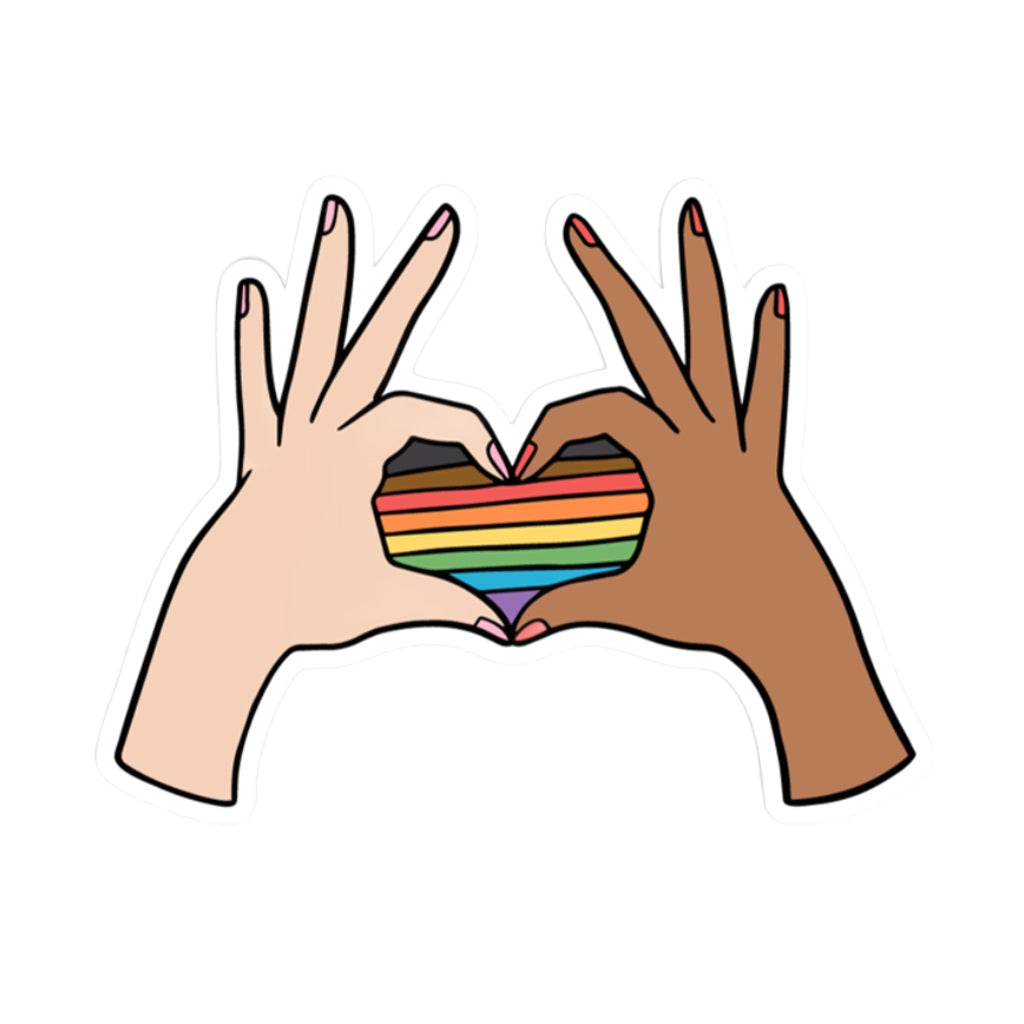 Pride Heart Sticker