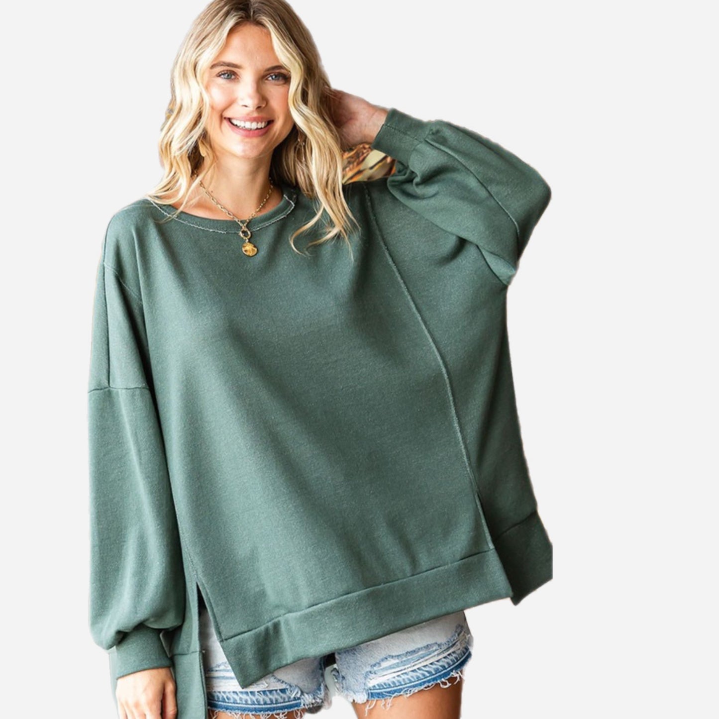 Hannah Oversized Sweatshirt (S)