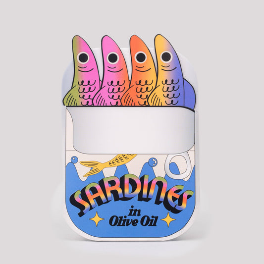 Sardines in a Can Bookmark Set