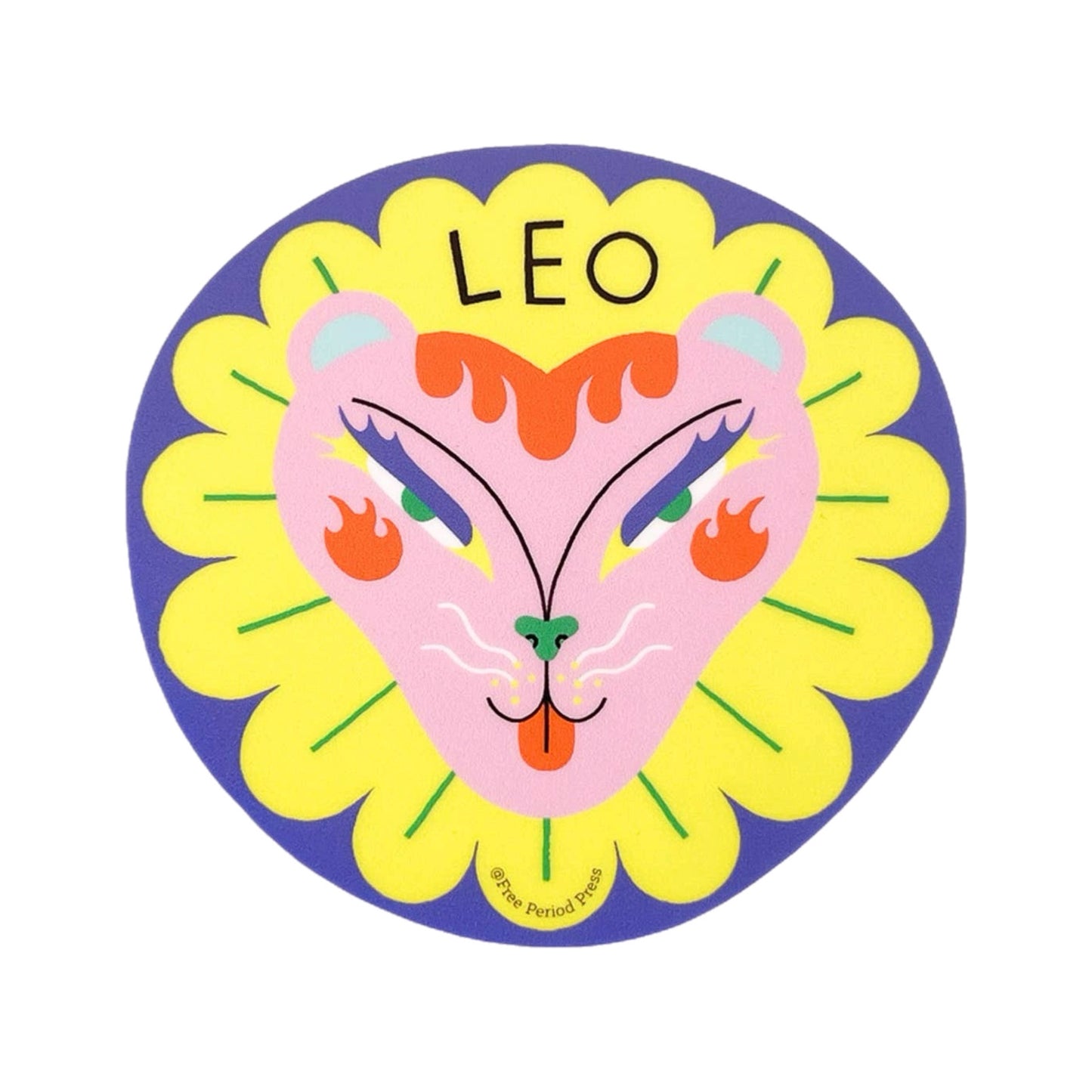 Radiant Lion Leo Sticker