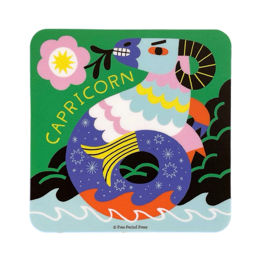 Mythical Sea-Goat Capricorn Sticker