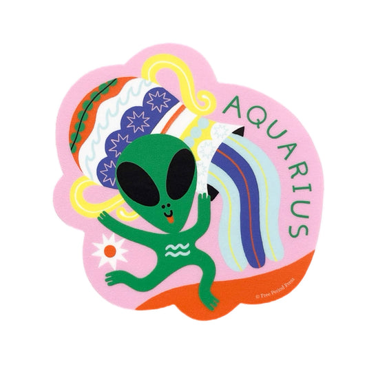 Creative & Quirky Aquarius Sticker