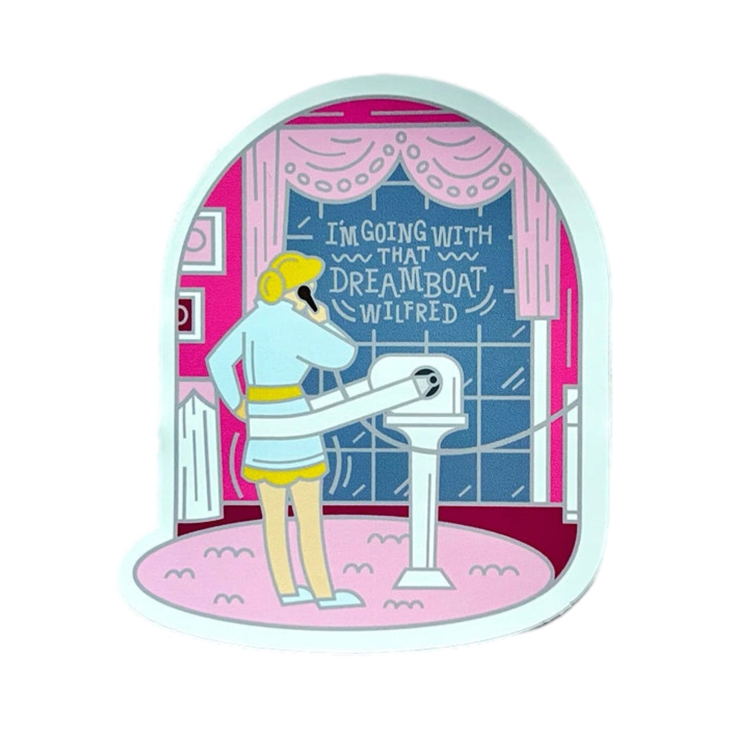 Carousel of Progress Exercise Machine Sticker