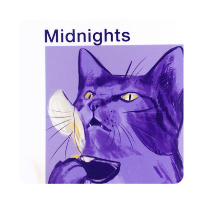 Swiftie Cat "Midnights" Sticker